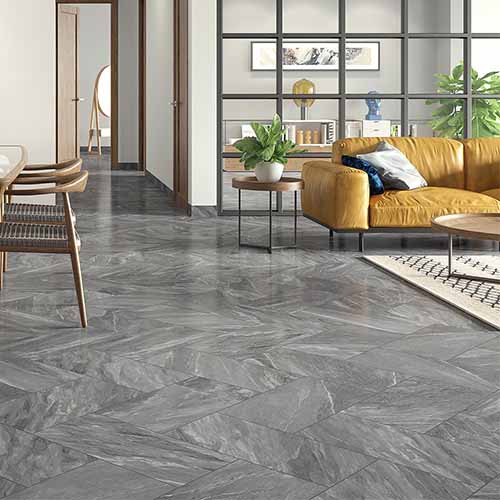 Cortina Porcelain Matte Finish 12x24 Chariot Gray